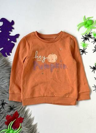 Кофта, світшот гарбузик на halloween george 4-5 років