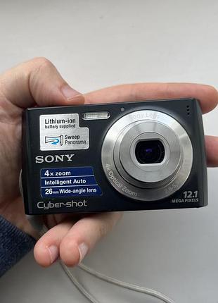 Фотоаппарат стильна камера sony cyber-shot dsc-w510 + карта 4гб