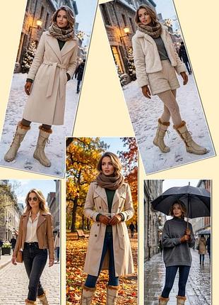 Relax shoes зимние кожаные женские сапоги