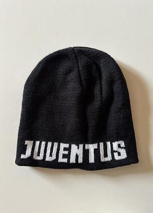 Шапка унісекс juventus чорна