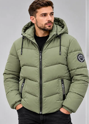 Мужская зимняя куртка из холофайбера 3 цвета 48-56 2plgu1438-622ве