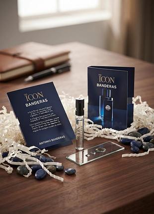 Мужская туалетная вода antonio banderas the icon eau de toilette (пробник), 1.5 мл
