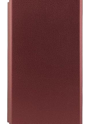 Чохол-книжка premium для samsung galaxy m23 5g / m236 на магніті з підставкою бордовий