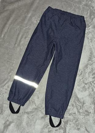 Брюки дождевые грязеприфы h&amp;m размер 6-7 лет 122 см