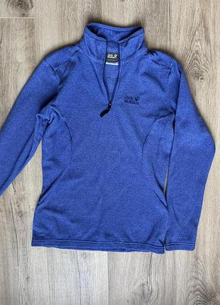 Реглан жіночий jack wolfskin nanuk 100 флісовий розмір xs