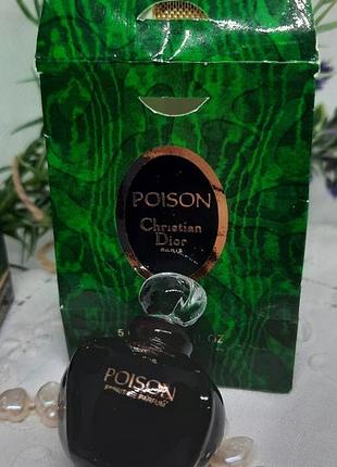 Christian dior — poison esprit de parfum (5 мл, у світлій смарагдовій коробці-пакетику vip-серії)