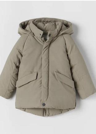 Пуховик для хлопчика zara 4
