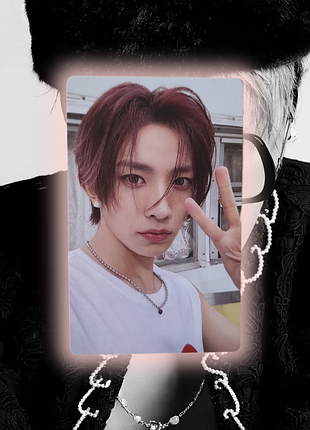 Официальная карточка Хисин enhypen из альбома romance: untold weverse, heeseung энхайпен кпоп936