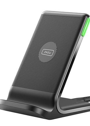Беспроводная зарядная станция iniu safe fast charge pro 15 вт. 2 шт в упаковке