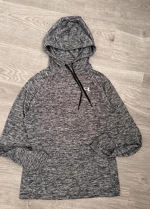 Кофта жіноча under armour з капюшоном, розмір m, сіра
