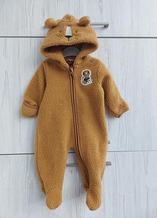 Теплий комбінезон чоловічок pl baby 3m