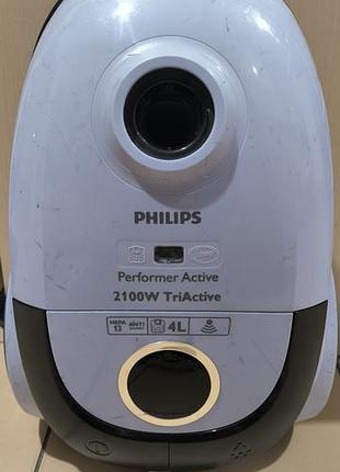 Пилосос для сухого прибирання philips performer active fc8661/01 2100w