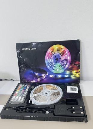 Світлодіодна стрічка rgb 30м з пультом керування та bluetooth контролером | aml006_30m
