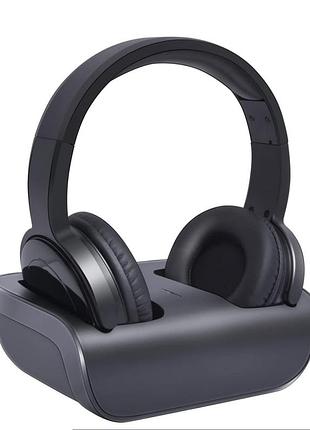 Бездротові навушники zanchie wireless headphones yh770 для тб та стереосистем, бездротові накладні навушники