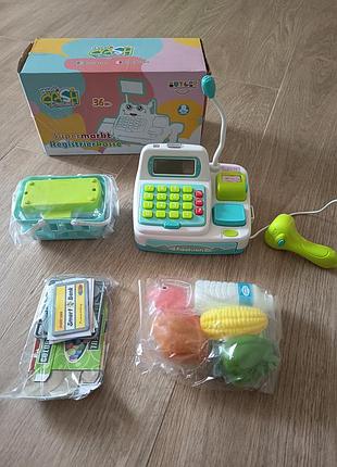 Детский игровой набор "касовый аппарат" (supermarkt registrierkasse)
