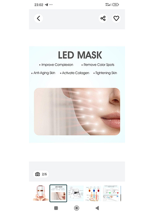 Hangsun light therapy лікування акне світлодіодна маска ft350