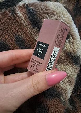 Парфумована вода tom ford rose exposed 2 мл