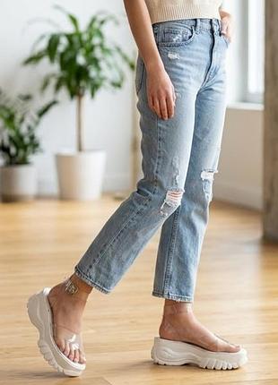 Стильні босоніжки asos design на масивній платформі