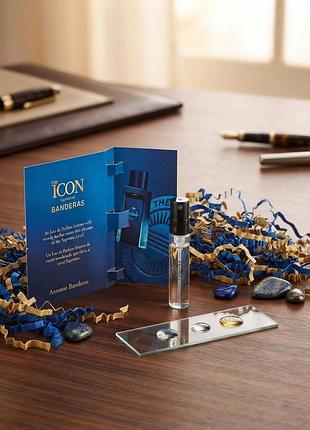 Мужская парфюмированная вода antonio banderas the icon supreme eau de parfum intense (пробник), 1.5 мл