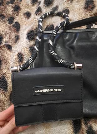 Сумка жіноча maniere de voir маленька чорна