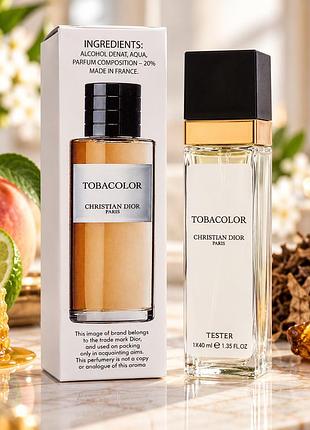 Tobacolor christian dio тестер унісекс 40 мл
