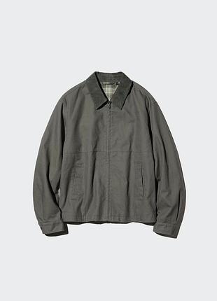 Куртка uniqlo zip-up short blouson