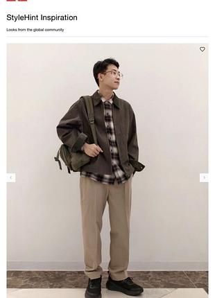 Куртка uniqlo zip-up short blouson 7