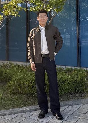 Куртка uniqlo zip-up short blouson 5