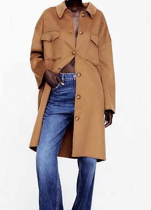 Якісне повсякденне пальто zara
