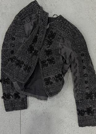 Кардиган кофта zara в етно стилі вінтаж архів авангард y2k индислиз