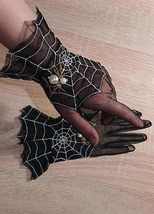 Рукавички "spider", helloween