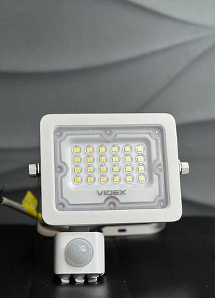 Прожектор videx 10w с датчиком движения