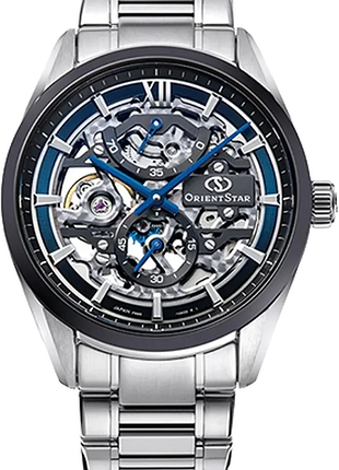 Чоловічий годинник orient star m34 f8 skeleton re-az0104l00b оригінал гарантія