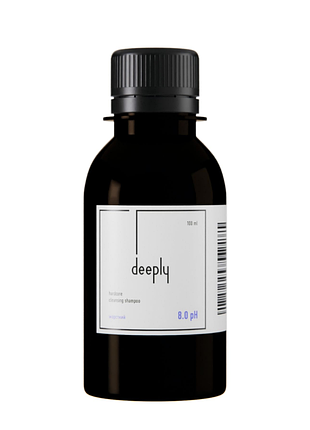Шампунь глубокой очистки жесткий deeply hardcore cleansing shampoo ph 8.0 100 мл