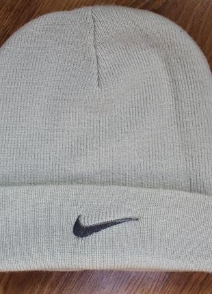 • вінтажна шапка біні унісекс найк / nike 90s white tag