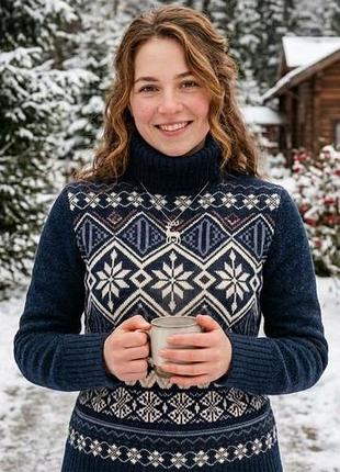 Затишний, дуже теплий та м’який светр із високим коміром, який зігріє вас у найхолодніші дні! ❄️