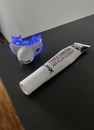 Засіб для відбілювання зубів white shock