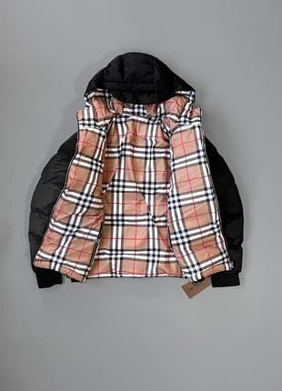 Пуховик burberry black — двусторонний 3