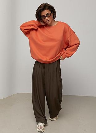 Базовий світшот oversize з начосом 4