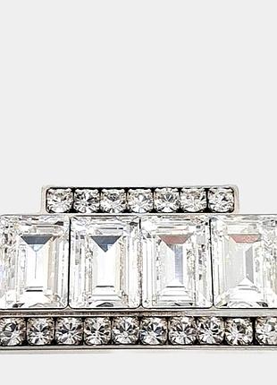 Брошка miu miu 'crystal brooch'