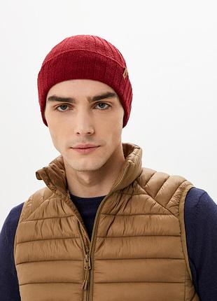 Унисекс шерстяная шапка fjallraven byron hat шерсть бини