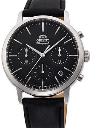 Чоловічий годинник orient chronograph ra-kv0303b10b оригінал гарантія