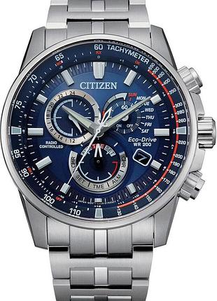 Мужские часы citizen radio controlled cb5880-54l оригинал гарантия