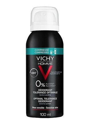 Дезодорант виши для мужчин vichy optimal tolerance deodorant 48h