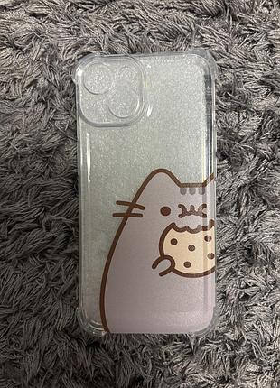 Чохол для iphone 14 з принтом пушина