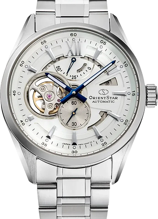 Чоловічий годинник orient star modern skeleton re-av0137s00b оригінал гарантія