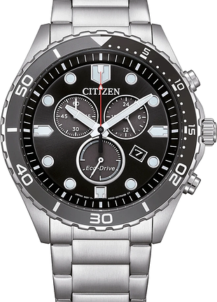Мужские часы citizen eco-drive at2568-82e оригинал гарантия