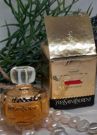 Yves saint laurent — champagne (yvresse) (4 мл, eau de toilette) — выпуск 1996 року!