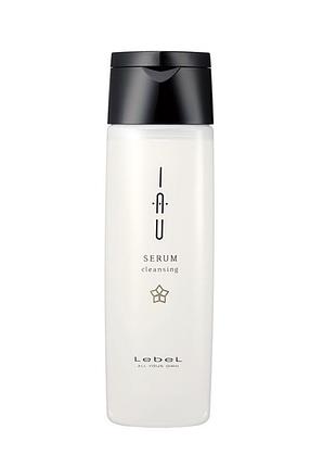 Зволожуючий аромашампунь для пористого та неслухняного волосся lebel iau serum cleansing shampoo 200 мл