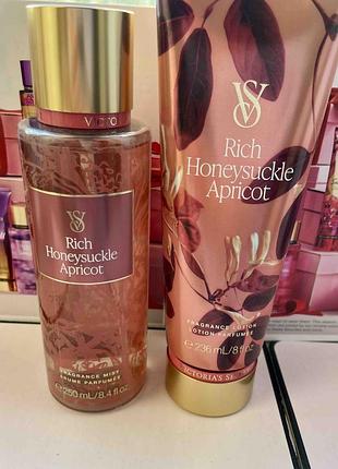 Набор victoria’s secret стрижки honeysuckle apricot мист лосьон